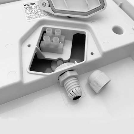 Lampa Zewnętrzna Plafon LED 15W 1600lm 5000K Zimna Biała Videx