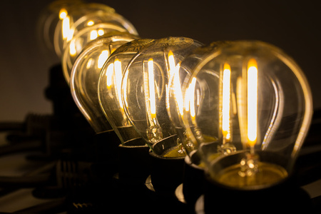 Girlanda Ogrodowa Zewnętrzna Łańcuch Świetlny 20m 20xE27 LED 1,3W