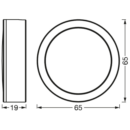 Lampka LED Podszafkowa Listwa 3W 250lm 3000K Ciepła Biały Spot Ledvance