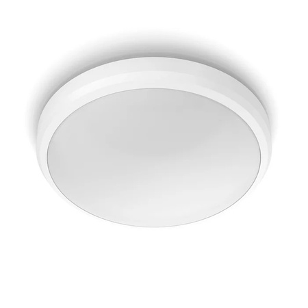 Plafon LED Lampa Sufitowa Natynkowa DORIS 6W 2700K IP44 22cm Biały PHILIPS