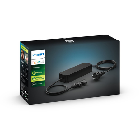 Zasilacz Hermetyczny Zewnętrzny LED 24V 100W IP67 Czarny Outdoor LV Accessory Philips HUE