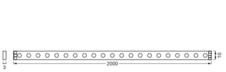 Taśma Pasek LED 3.6W RGB Audio Tv Pilot 2M Flex Audio Ledvance