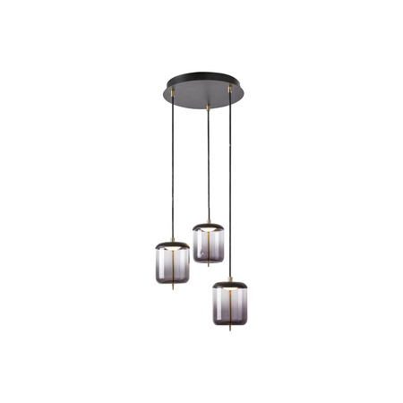 Lampa Wisząca Sufitowa LED 18W 1440lm 4000K Czarny Nowoczesny Delice Rabalux