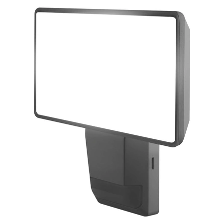 Naświetlacz LED Reflektor Zewnętrzny Lampa 27W 3000lm 4000K IP55 Szary Z Czujnikiem Ruchu i Zmierzchu Endura Ledvance