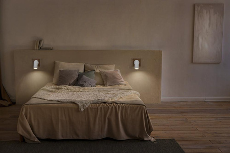 Lampa LED Ścienna Sufitowa Kinkiet Oprawa Natynkowa 3.4W 230lm 3000K Ciepła Ściemnialna Dekoracyjna Biały Brązowy Spot Mercury Ledvance