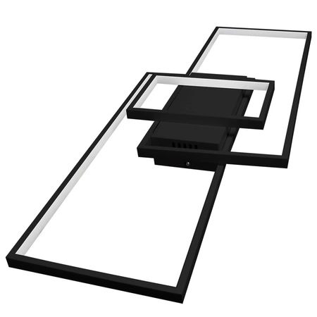 Lampa Sufitowa Żyrandol LED 90W CCT GALAXIS VELA Czarny + Pilot Sterujący