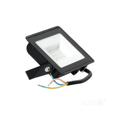 Naświetlacz LED Zewnętrzny Ogrodowy 30W 2505lm 4000K Neutralny 120° IP65 IK05 Czarny MH Kobi