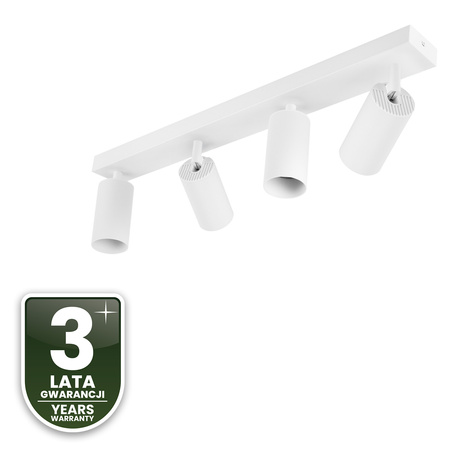 Lampa Sufitowa SPOT TUBA Reflektor Oprawa Halogenowa 4x GU10 TABULA LUMILED