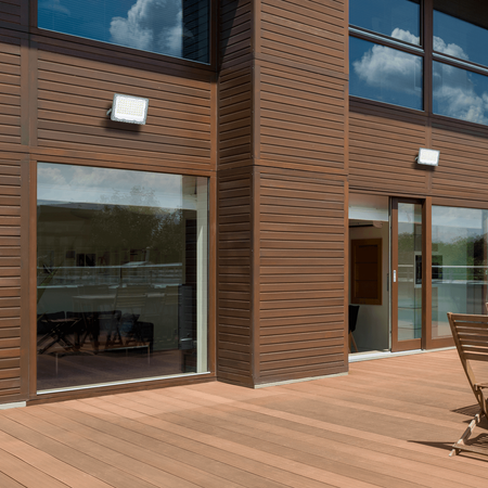 Naświetlacz FOKUS LED 1300lm 6000K IP65 100W Solarny Czarny + Pilot Eko-Light