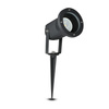 Lampa Ogrodowa Reflektor GU10 IP44 Regulowana Czarny VT-769 V-TAC