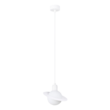 Lampa Sufitowa Wisząca Zwis G9 Kulista Biała Nowoczesna Hyperion Sollux