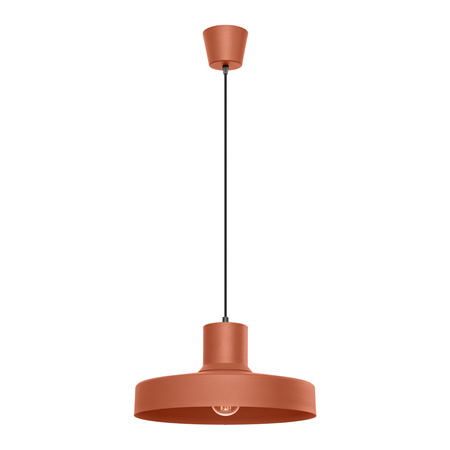 Lampa Wisząca Sufitowa E27 Ochra czerwona BILO Crimson SL.1706 Sollux