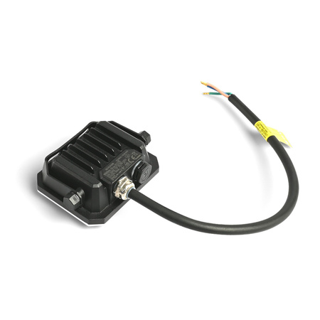 Naświetlacz LED 10W 950lm 5000K Zimna Czarny z Mleczną Przesłoną Videx