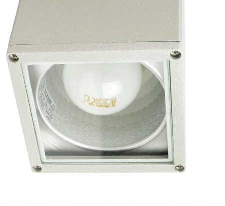 Lampa Ogrodowa Zewnętrzna Sufitowa SPOT LED Adela 8003 AL E27 Su-Ma