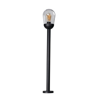 Lampa Ogrodowa Zewnętrzna Słupek LIEGO E27 IP44 97cm Czarny KANLUX