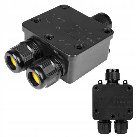 Złącze hermetyczne Puszka do Przewodów elektrycznych 1/2 typ 2 IP68