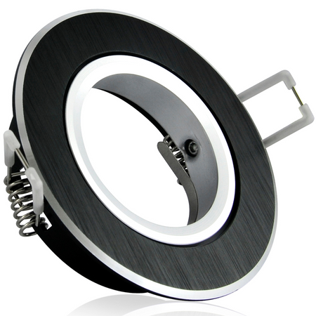 Oprawa sufitowa RUCHOMA EAST OPAL GOLDLUX (Polux) ALU CZARNY