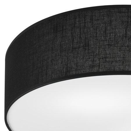 Plafon LED Lampa Sufitowa VIVIAN 2xE27 Czarna LM-2.207 Lamkur