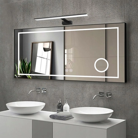 KINKIET ŁAZIENKOWY BESTA LED 15W 4000K 60CM IP44 CZARNY