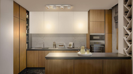 Oprawa Sufitowa Ścienna Lampa Punktowa LED Reflektor 4-Punktowy 16W Biały Spot Venus LEDVANCE