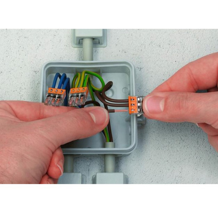 Szybkozłączki Złączki Instalacyjne Komplet Zestaw 100 sztuk - 20x 2X2, 30x 3X2, 30x 4X2, 20x 5X2 + Organizer Walizka