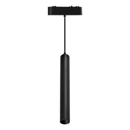 Lampa LED Wisząca do Szynoprzewodu Magnetycznego 7W 700lm 4000K Neutralna CRI90 36° 48V Czarny Luxo Masterled