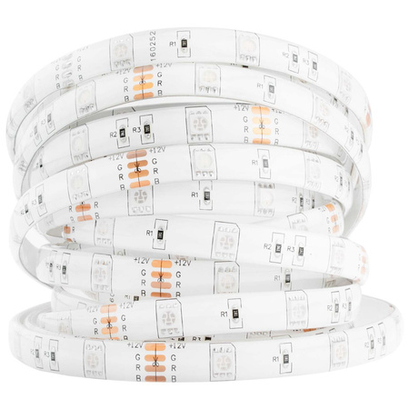 Taśma LED Pasek 12V 36W 150LED 5050 RGB IP65 10mm 5m
