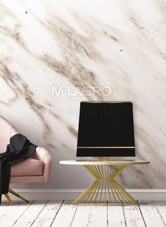 Lampa Stojąca Podłogowa VOLANS 1xE27 Czarno-Złota Milagro