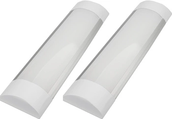 2x Lampa LED Oprawa Liniowa Listwa Garażowa 9W 6500K Zimna Barwa 30cm
