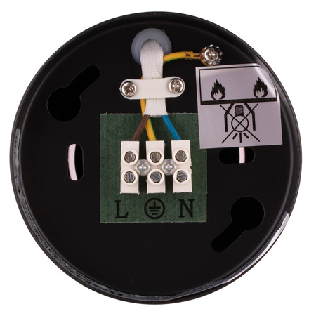 Oprawa Natynkowa HALOGENOWA Aluminiowa Czarna SPOT TUBA 10cm do LED GU10 Bellalux