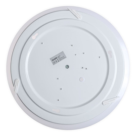 Plafon LED z pilotem SIENA 30W 3000-6000K 35 cm IP20 Metal i tworzywo sztuczne Milagro