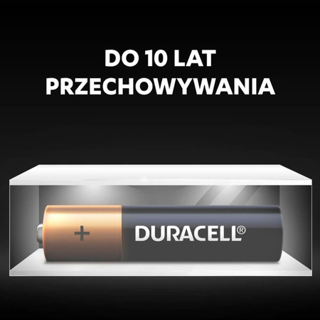 Baterie Alkaliczne Duracell Basic AAA LR03 Blister 10szt