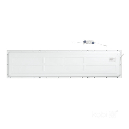 Panel LED Natynkowy 40W 4400lm 4000K 90° Neutralny UGR19 Biały 30x120cm Capri Pro Kobi