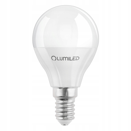 6x Żarówka LED E14 Kulka P45 10W = 75W 1100lm 4000K Neutralna 180° LUMILED