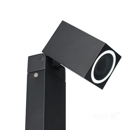 Lampa ogrodowa LED QUAZAR 15S GU10 IP44 KOBI Czarna