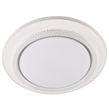 Plafon LED Oprawa Sufitowa 72W 8000lm CCT 120° Biała IP44 Pilot Ściemnialna Adela Sanico Goldlux