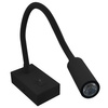 Lampa Ścienna LED Elastyczny Kinkiet do Czytania LEO 3W 4000K Czarny