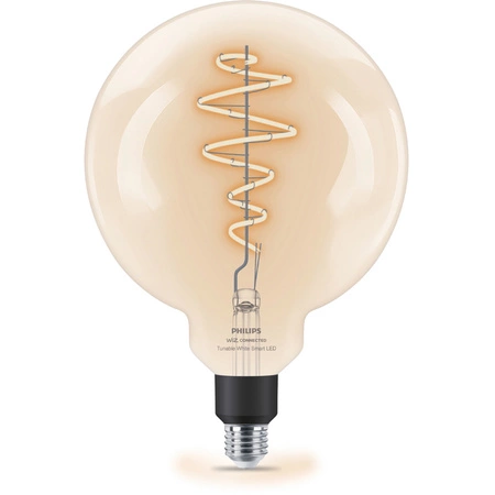 Żarówka LED E27 Kula G200 6.7W = 40W 470lm 2700-6500K TW FILAMENT Inteligentna SMART WiFi Bluetooth Aplikacja WiZ Philips