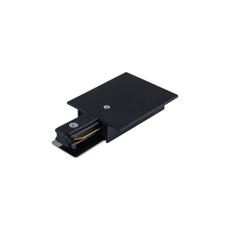 Końcówka Zasilająca do Szynoprzewodów Podtynkowa Czarna PROFILE RECESSED POWER END CAP 8973 Nowodvorski