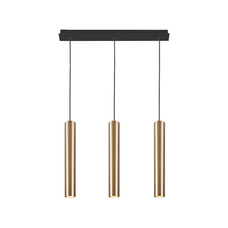 Lampa Sufitowa Wisząca 3x GU10 Złota Nowoczesna EYE 7863 Nowodvorski