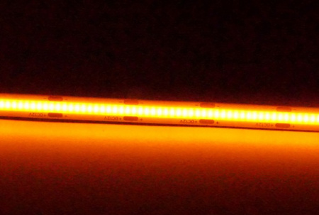 Taśma LED Pasek COB 12V 45W 2400LED NEON Pomarańczowa 8mm 5m