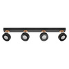 Oprawa Sufitowa Lampa Punktowa LED Reflektor 4-Punktowy Dekoracyjny 19.2W Czarna LEDVANCE