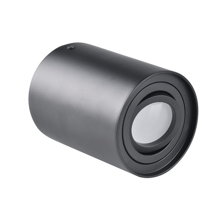 Oprawa Sufitowa Natynkowa HADAR R1 1xGU10 Ruchoma Okrągła Czarna