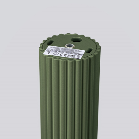 Lampa Sufitowa Reflektor Tuba Spot 1x GU10 Oliwkowa Karbon Deep Space SL.1608 Sollux