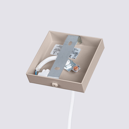 Lampa Wisząca Sufitowa GU10 Aluminiowa Taupe Karbon Deep Space SL.1759 Sollux