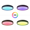 Plafon LED Lampa Sufitowa Natynkowa RINGO RGB 36W Ø390 mm Milagro