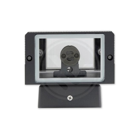 Kinkiet Ogrodowy Elewacyjny Podwójny góra dół INEZ DUO LED 2x GU10 ALUMINIUM Ciemno-szary IP54