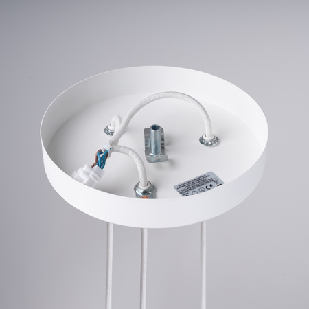 Lampa Sufitowa Wisząca Zwis 3x G9 Tubularna Biała Nowoczesna Arche Sollux