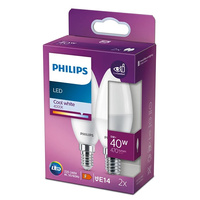 Żarówka LED Świeczka E14 B35 4.9W = 40W 470lm 4000K Neutralna Matowa PHILIPS