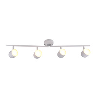 Lampa sufitowo-ścienna ruchoma regulowana 16,8W LED RAWI 4 biały 3000K GOLDLUX (Polux)